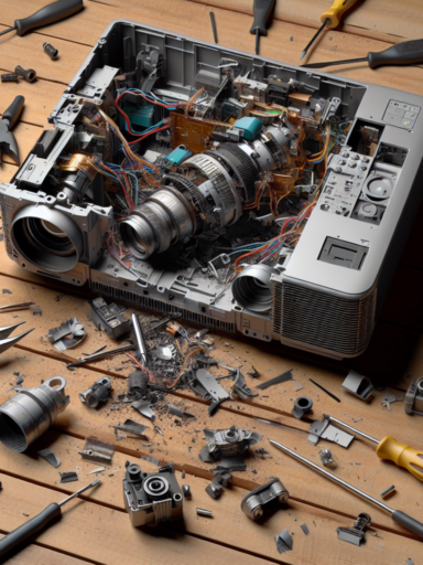 Najczęstsze usterki projektorów