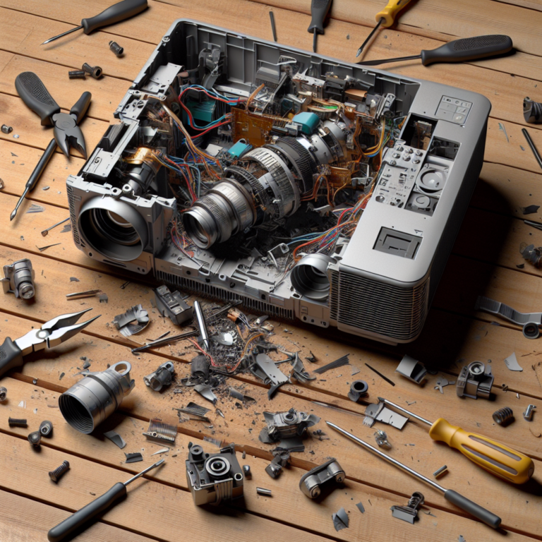 Najczęstsze usterki projektorów