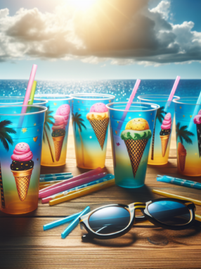 Kubki plastikowe z nadrukiem: idealne gadżety na letnie eventy