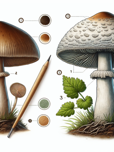 Jak uniknąć pomyłki między kanią a sromotnikiem?