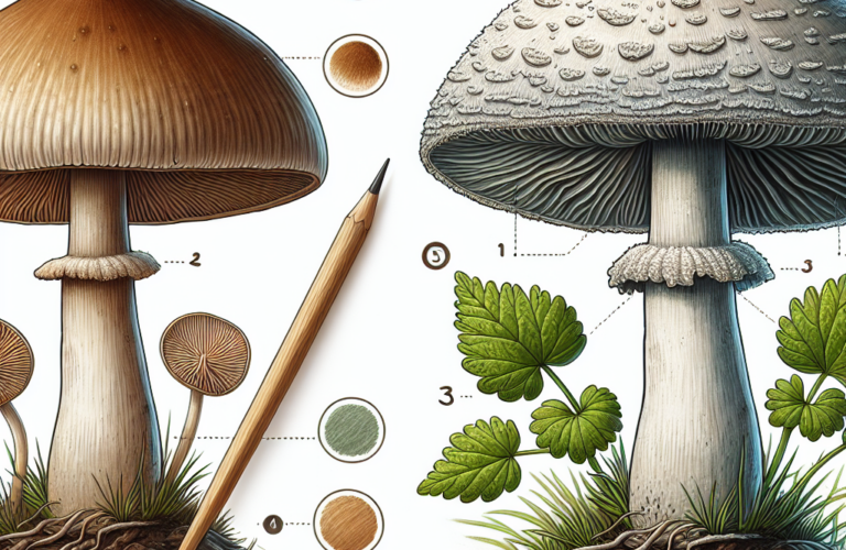 Jak uniknąć pomyłki między kanią a sromotnikiem?