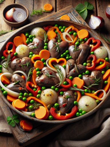 Serca z kurczaka – przepis na obiadowe danie