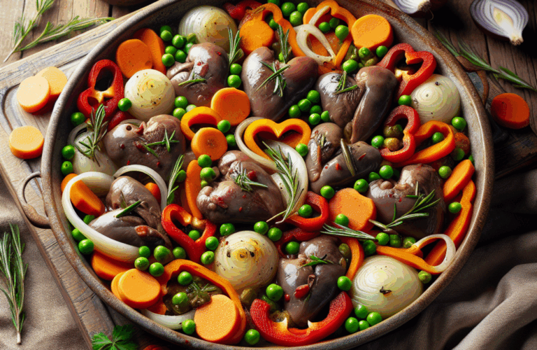 Serca z kurczaka – przepis na obiadowe danie