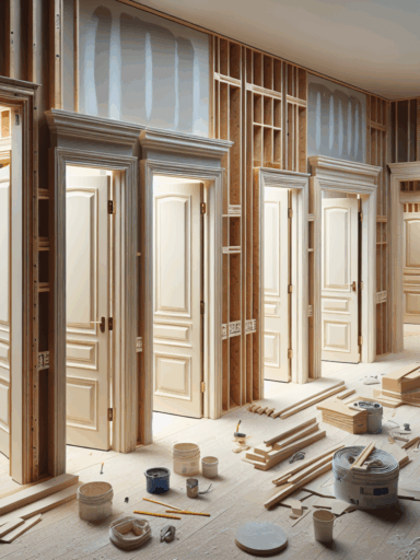 Otwory pod drzwi wewnętrzne o niestandardowych wymiarach